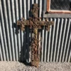 Scout Vintage Cast Iron French Crucifix Limosin Gifts