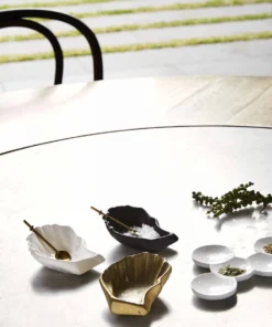 Marble Basic Oyster Spice Vessel Gifts