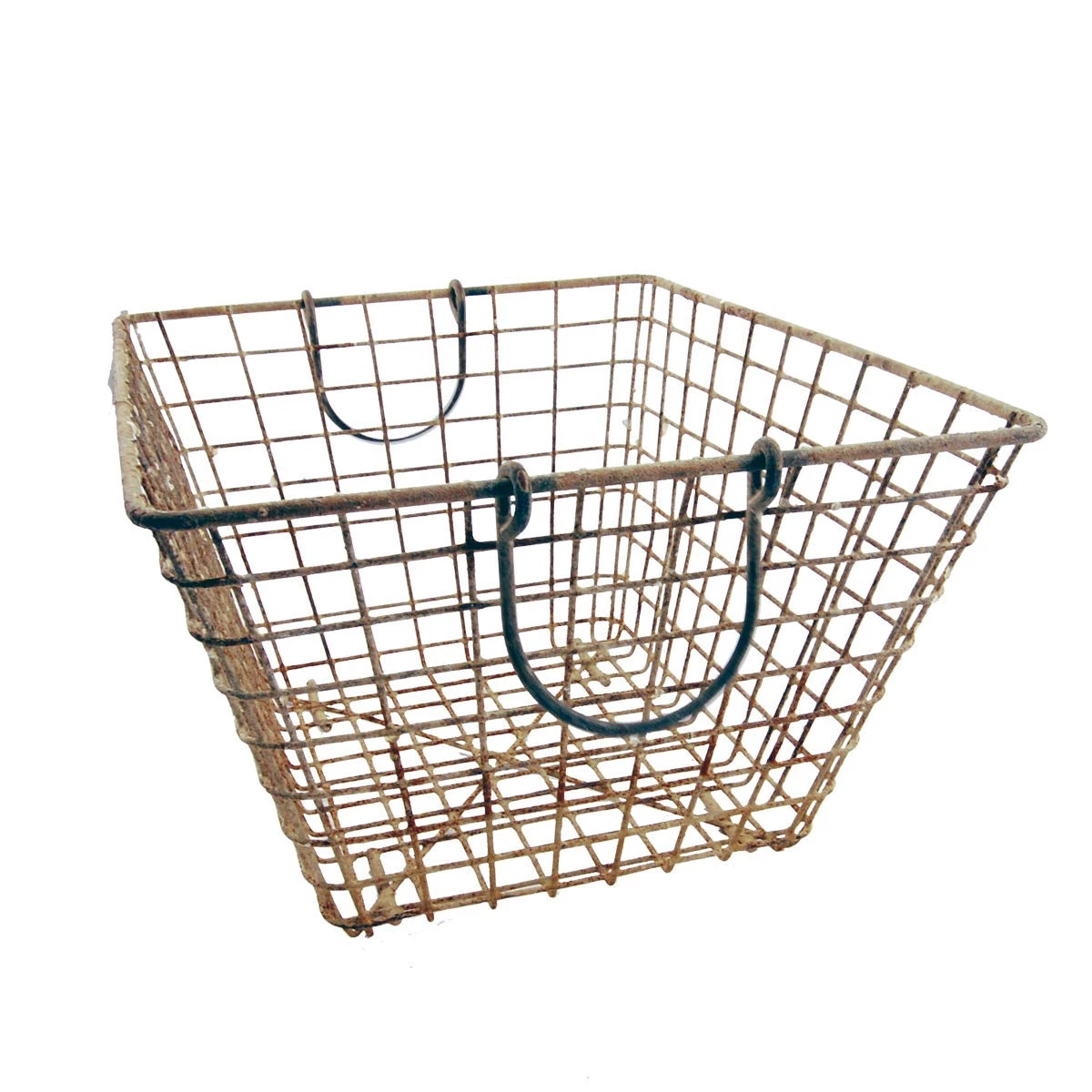 Scout House Vintage French Oyster Gathering Crate 4 Scout House Vintage French Oyster Gathering Crate