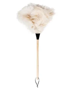Redecker White Ostrich Feather Duster 90cm Long