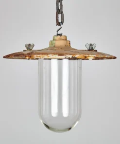 Scout Vintage Cast Iron Pendant Light