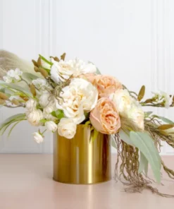 Scout House Brass Spun Planter - Large