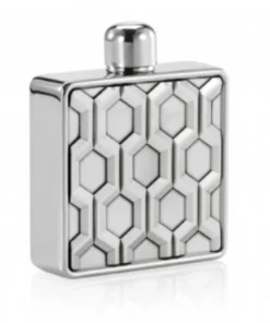 Hexagonal Pewter Hip Flask - Royal Selangor
