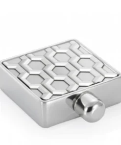 Hexagonal Pewter Hip Flask - Royal Selangor