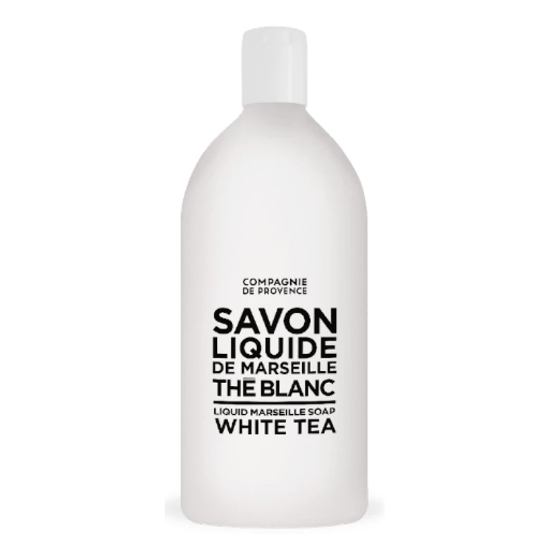 Compagnie De Provence White Tea Liquid Soap - 1 Litre Refill 3 Compagnie De Provence White Tea Liquid Soap - 1 Litre Refill