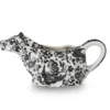 Kitchenware Burleigh UK Black Regal Peacock - Cow Creamer