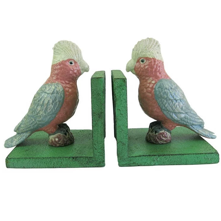 Scout House Galah Bookends Green 7 Scout House Galah Bookends Green