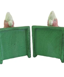 Scout House Galah Bookends Green 9 Scout House Galah Bookends Green