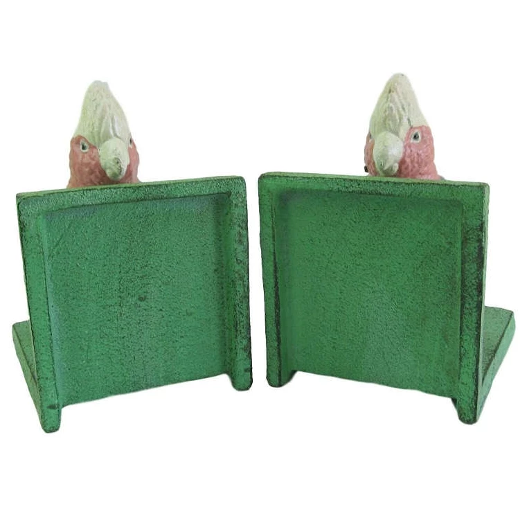 Scout House Galah Bookends Green 5 Scout House Galah Bookends Green