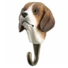 Scout House Hand Carved Wooden Wall Hook - Dog