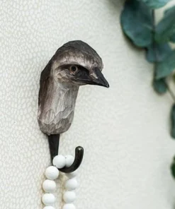 Scout House Hand Carved Wooden Wall Hook - Emu Gifts