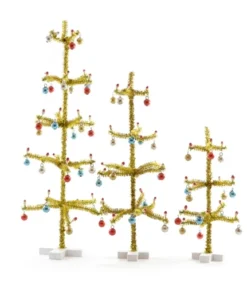 Scout VICTORIAN TINSEL TREE - GOLD Homewares