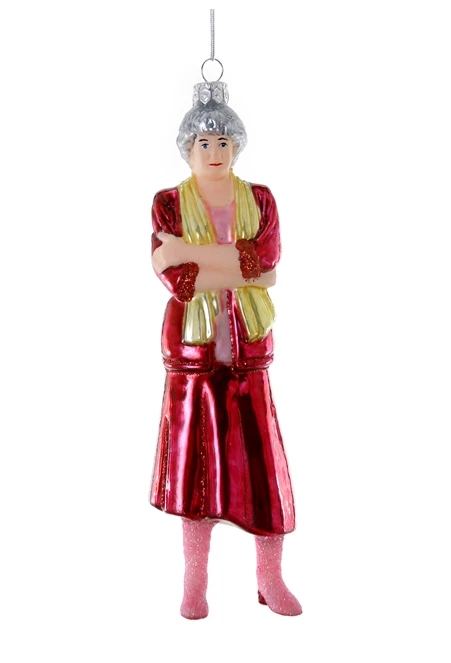 Scout House Mercury Glass Golden Girls Dorothy Christmas Ornament 3 Scout House Mercury Glass Golden Girls Dorothy Christmas Ornament