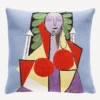 Jules Pansu Pablo Picasso- Femme Dans Un Fauteuil - Cushion - 45 X 45 1 Jules Pansu Pablo Picasso- Femme Dans Un Fauteuil - Cushion - 45 X 45