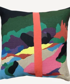 Jules Pansu Gifts Florent Groc - Aire De La Moure Cushion - 45 X 45