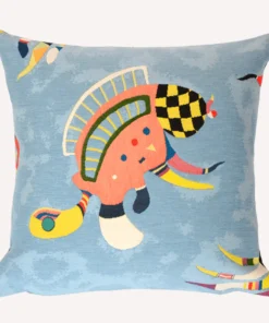Jules Pansu Gifts Wassily Kandinsky - Bleu De Ciel - Cushion - 45 X 45