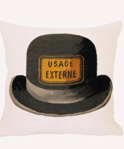 Jules Pansu René Magritte- Le Bouchon D'Epouvant - Cushion - 45 X 45