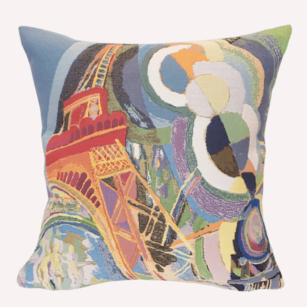 Jules Pansu Robert Delaunay - Air Fer Et Eau - Cushion - 45 X 45 3 Jules Pansu Robert Delaunay - Air Fer Et Eau - Cushion - 45 X 45
