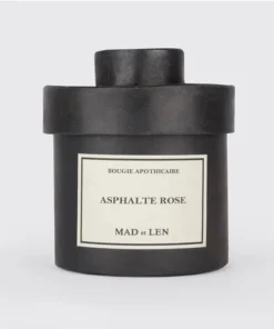 MAD ET LEN - SCENTED CANDLE ASPHALTE ROSE - 300G Home Fragrance
