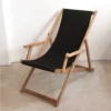 Scout Furniture Deck Chair In Plain Charcoal With Arms 2 Scout Furniture Deck Chair In Plain Charcoal With Arms
