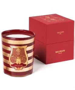 Cire Trudon X Balmain Limited Edition Candle Grande 3KG - Red