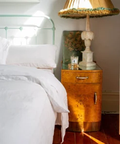 Scout House Scout Portuguese Linen European Pillowcase- WHITE Textiles