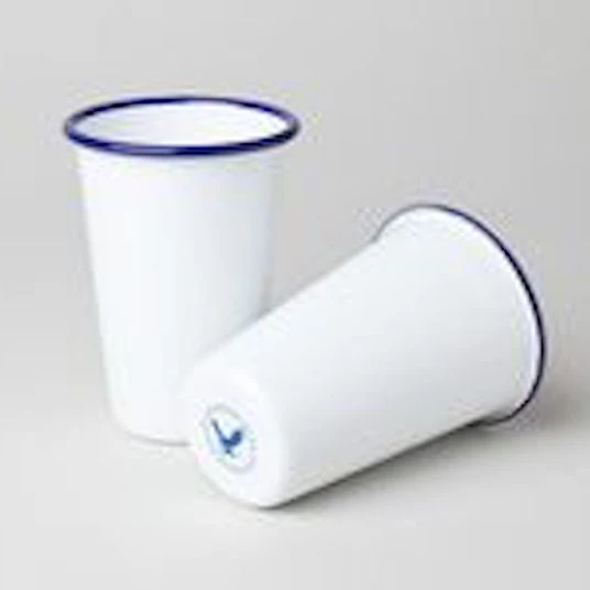 Falcon Enamelware Falcon Enamel Tumbler Tall 6 Falcon Enamelware Falcon Enamel Tumbler Tall