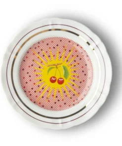 Gifts Cherry 20.5cm Fruit Plate By Bitossi Home