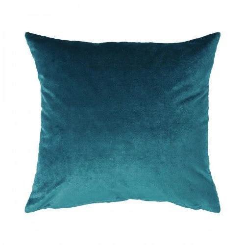 Iosis France Iosis French Velvet Berlingot Cushion In Peacock Blue 45cm 3 Iosis France Iosis French Velvet Berlingot Cushion In Peacock Blue 45cm
