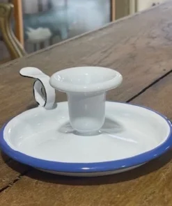 Scout Homewares Nostalgic Enamel Candle Holder / Candleholder