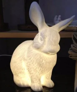 Scout Homewares Bone China Medium Bunny Lamp