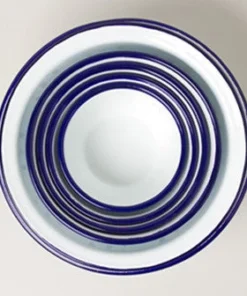 Falcon Enamelware Homewares Falcon Enamel Prep Set With Colander 12 Falcon Enamelware Homewares Falcon Enamel Prep Set With Colander