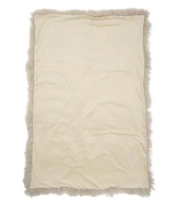 Scout House Gifts Mongolian Sheepskin Throw Blanket - Fawn 9 Scout House Gifts Mongolian Sheepskin Throw Blanket - Fawn