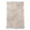 Scout House Gifts Mongolian Sheepskin Throw Blanket - Fawn