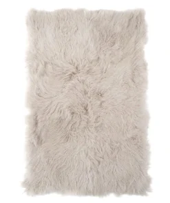 Scout House Gifts Mongolian Sheepskin Throw Blanket - Fawn