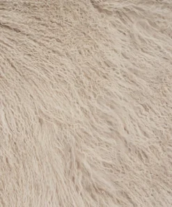 Scout House Gifts Mongolian Sheepskin Throw Blanket - Fawn 8 Scout House Gifts Mongolian Sheepskin Throw Blanket - Fawn