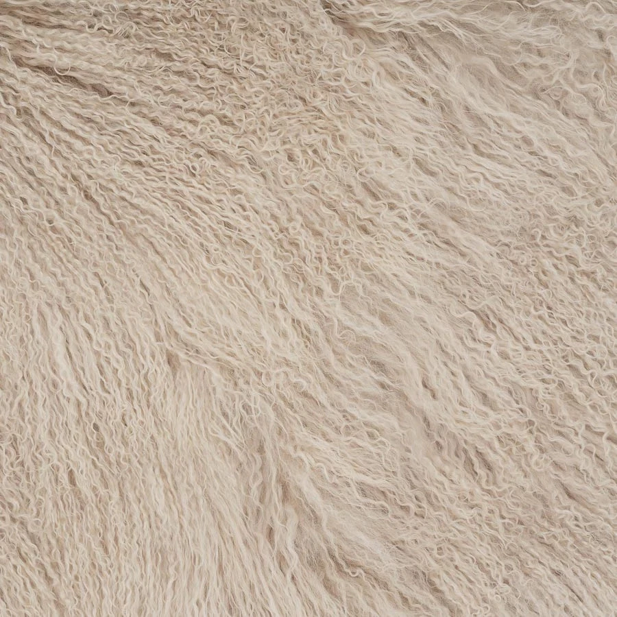 Scout House Gifts Mongolian Sheepskin Throw Blanket - Fawn 5 Scout House Gifts Mongolian Sheepskin Throw Blanket - Fawn