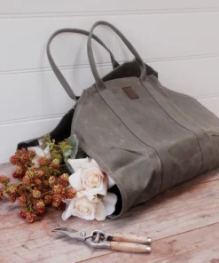 Scout Homewares Waxed Canvas Log Carrier