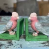 Scout House Galah Bookends Green