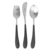 Scout House Alice 3 Piece Kids Cutlery Set - BLACK 1 Scout House Alice 3 Piece Kids Cutlery Set - BLACK