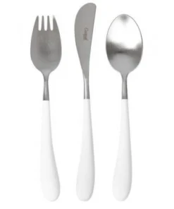 Scout House Alice 3 Piece Kids Cutlery Set - WHITE