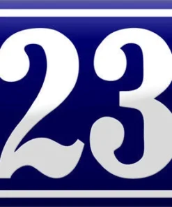 Scout House Gifts Enamel House Numbers From France In Traditional Deep Cobalt Blue 9 Scout House Gifts Enamel House Numbers From France In Traditional Deep Cobalt Blue