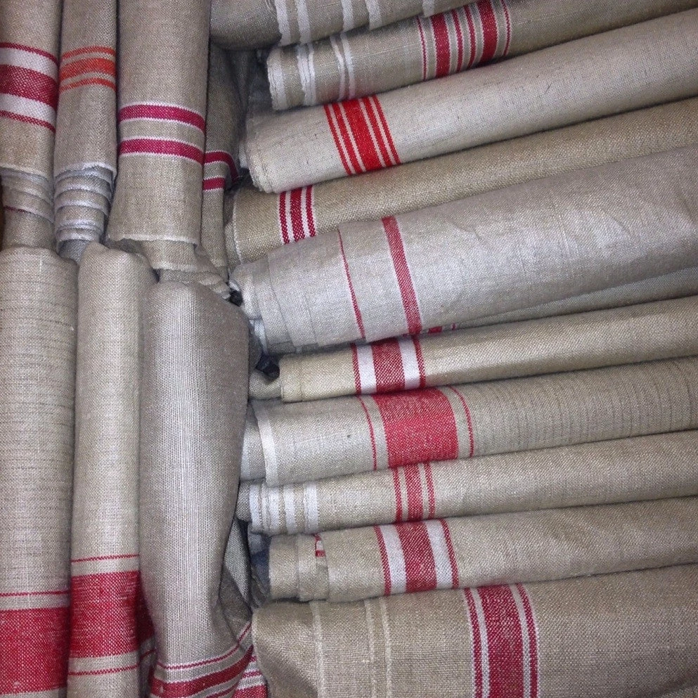 Scout House Vintage French Linen Mangle Cloth 3 Scout House Vintage French Linen Mangle Cloth