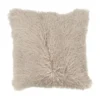 Scout House Gifts Mongolian Sheepskin Cushion - Fawn 40 Cm