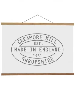 Scout House Landscape Oak Poster Hanger By Creamore Mill 28"/ 71.5cm