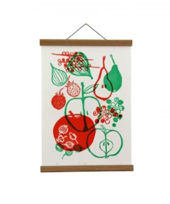 Scout House Homewares Small Oak Poster Hanger By Creamore Mill 8.5