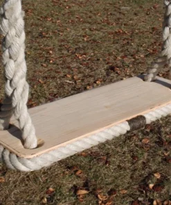 Chatham Rope Yard Gifts Cedar Rope Swing - Made In Historic Chatham Boatyard