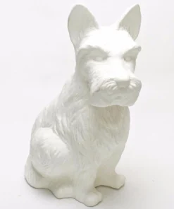 Scout Bone China Scotty Dog Lamp Homewares