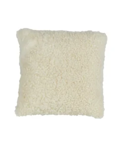 Scout House Gifts Shearling Cushion - White 50cm