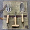 Scout Waxed Canvas Gardening Tool Roll Homewares